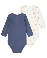 Huggies Baby Boys 2-Piece Long Sleeves Bodysuits Set