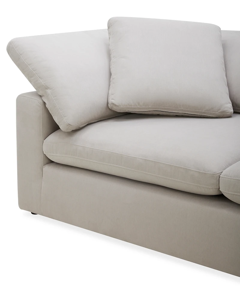 Furniture Fog 6-Pc. Fabric L-Sectional Sofa Set