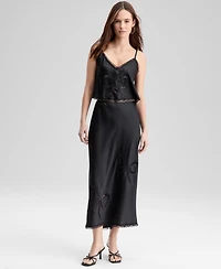 And Now This Women's Lace Bow-Inset Slip Skirt, Macy's Exclusive