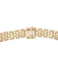 Macy's Men's Diamond Bracelet (3 ct. t.w.) in 10K Yellow Gold