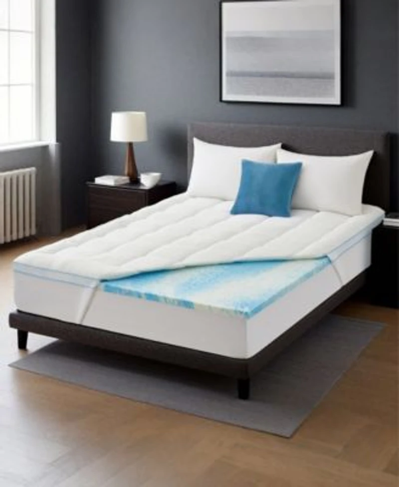 Unikome Ultra Soft Memory Foam Quilted Down Alternative Mattress Topper