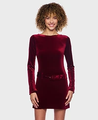 Alex & Sophia Women's Long Sleeve Dress