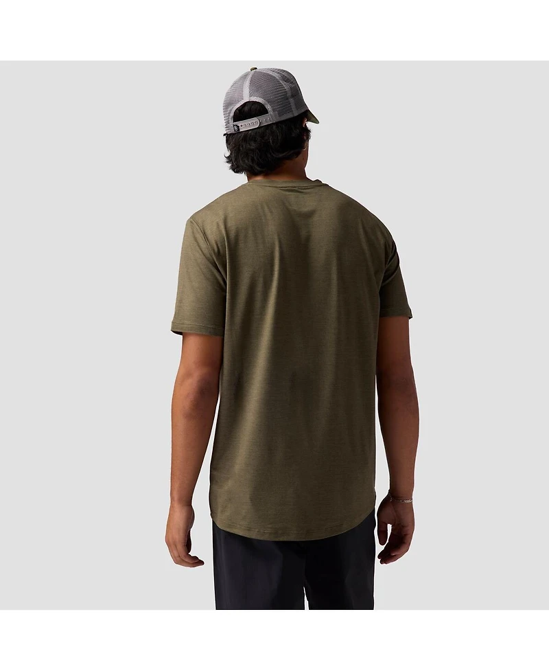 Backcountry Men's Destination Crew T-Shirt Performance Shirts Short Sleeve
