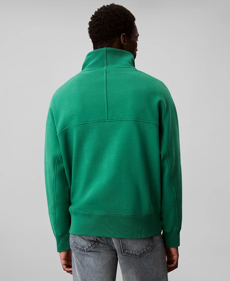 Calvin Klein Men's Premium Relaxed 1/4-Zip Sweatshirt