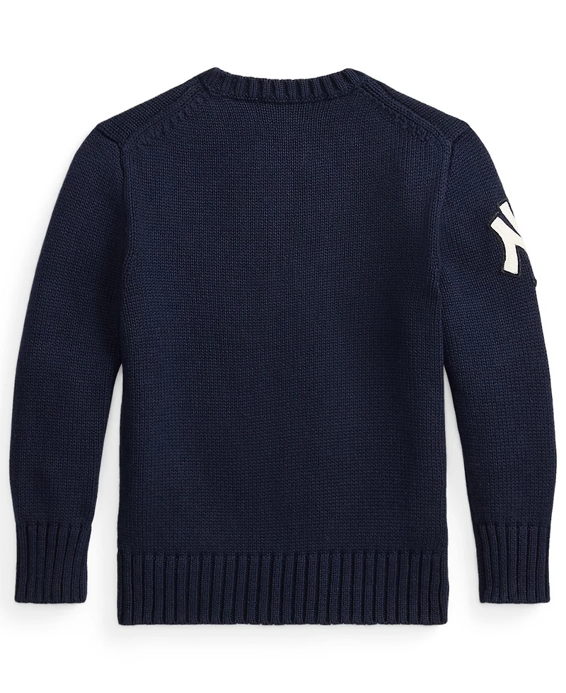 Polo Ralph Lauren Toddler and Little Boys Yankees Bear Sweater