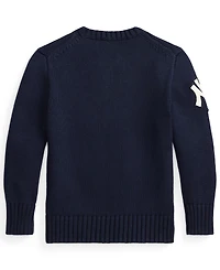 Polo Ralph Lauren Toddler and Little Boys Yankees Bear Sweater