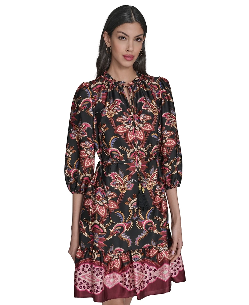 Vince Camuto Women's Keyhole Pull-On Dress