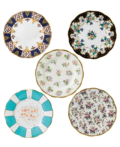 Royal Albert 100 Years 1900-1940 5-Piece Plate Set
