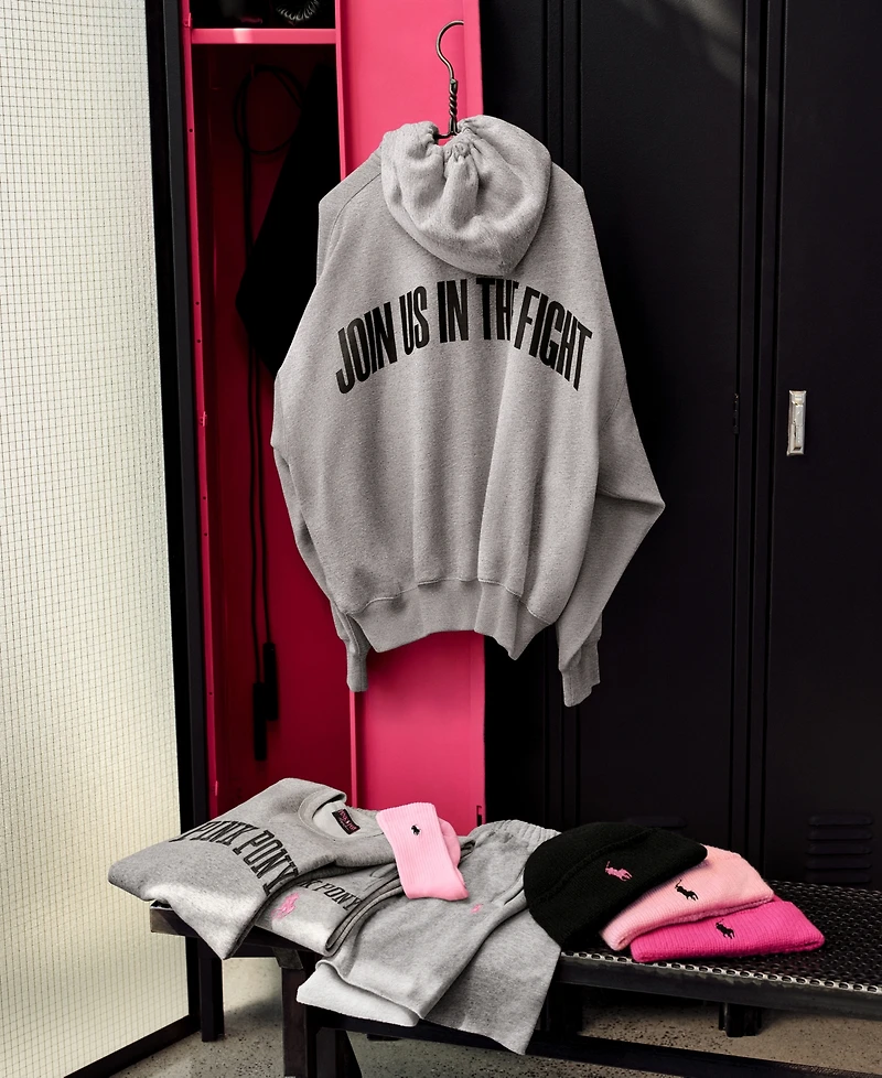 Polo Ralph Lauren Women's Pink Pony Full-Zip Hoodie
