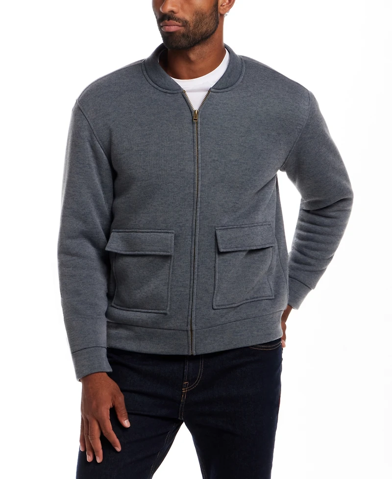Weatherproof Vintage Men's Sherpa Lined Bomber Jacket
