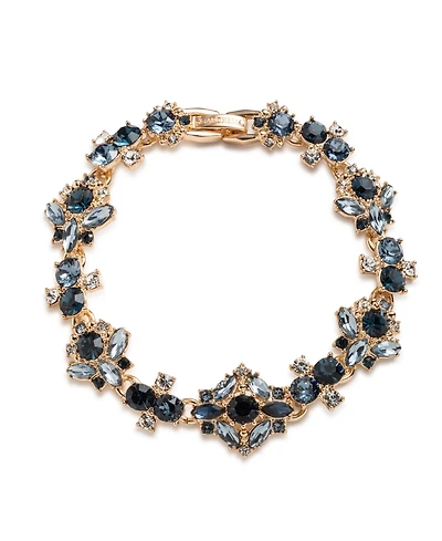 Marchesa Swarovski, Epoxy and Glass Stones Montana Dramatic Flex Bracelet (also Emerald)