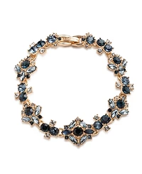 Marchesa Swarovski, Epoxy and Glass Stones Montana Dramatic Flex Bracelet (also Emerald)