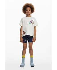 Desigual Boys Boys's T-shirt with embroidered patches