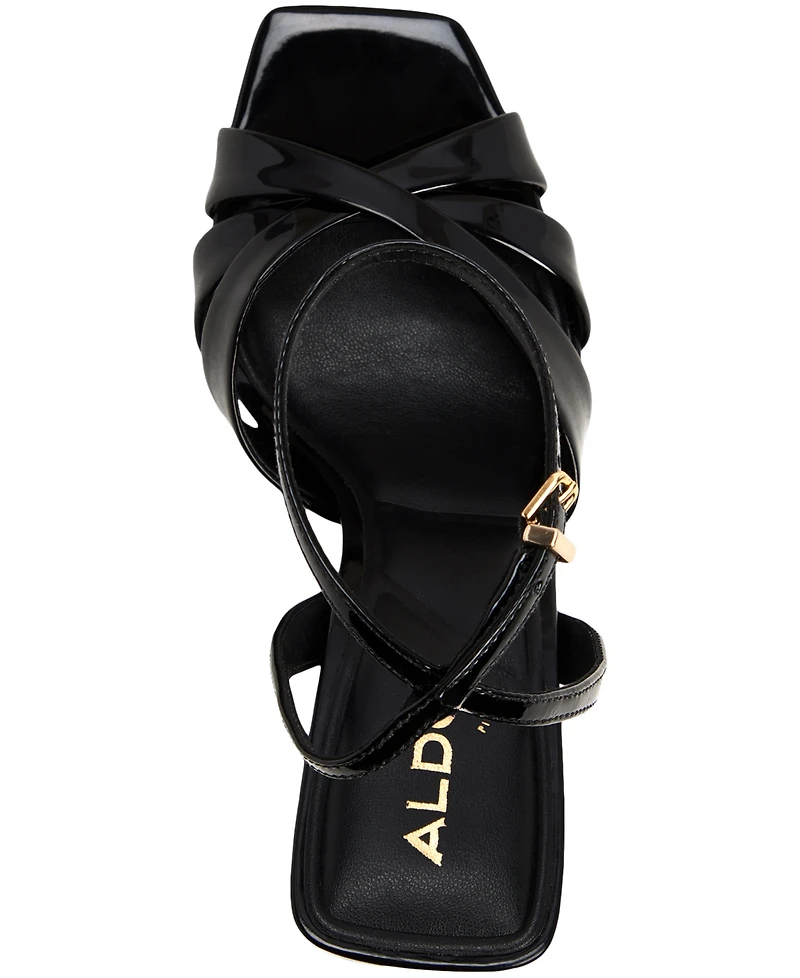 Aldo Women's Meteora Two-Piece Square Toe Dress Sandals