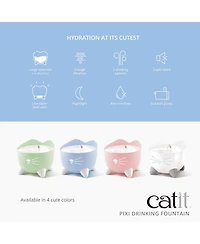 Catit Pixi Fountain, Light Pink