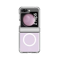 ITSkins Hybrid_R Clear Hinge MagSafe Case for Samsung Galaxy Z Flip5