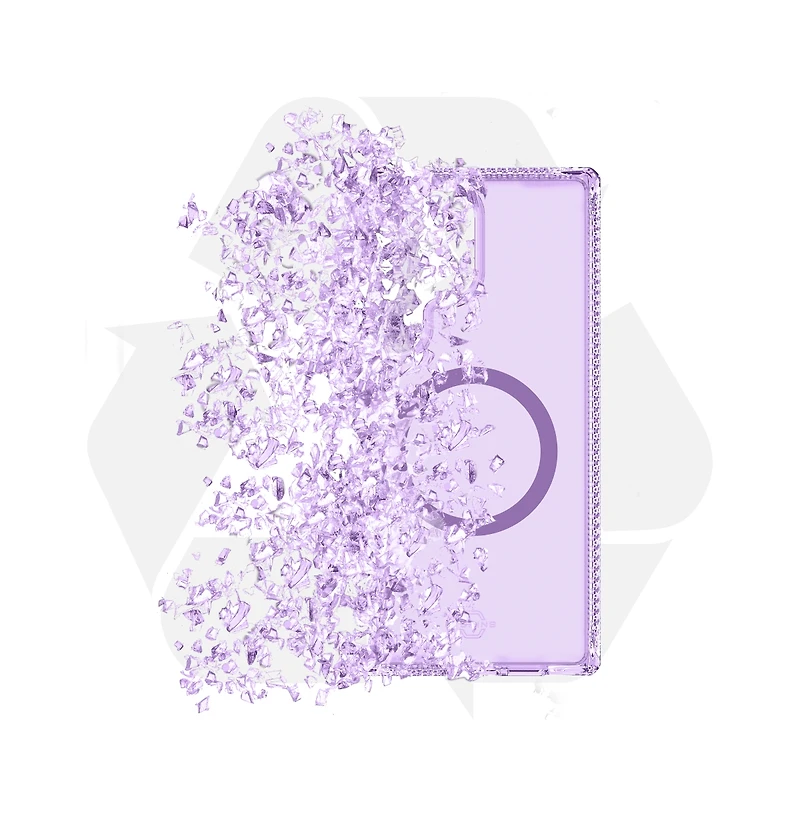 ITSkins Hybrid_R Vapor MagSafe Case for Samsung Galaxy S25 Ultra