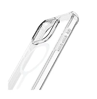 ITSkins Hybrid_R Clear MagSafe Case for Apple iPhone 15 Pro