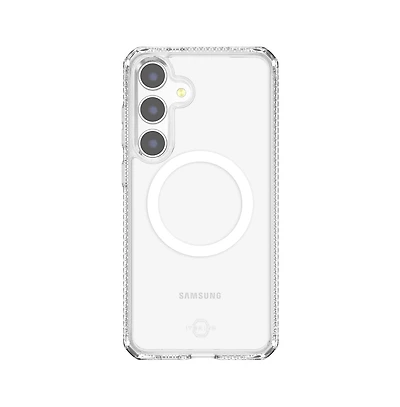 ITSkins Hybrid_R Clear MagSafe Case for Samsung Galaxy S24 Plus