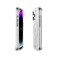 ITSkins Hybrid_R Clear MagSafe Case for Apple iPhone 15 Pro Max