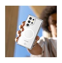 ITSkins Hybrid_R Clear MagSafe Case for Samsung Galaxy S24 Ultra