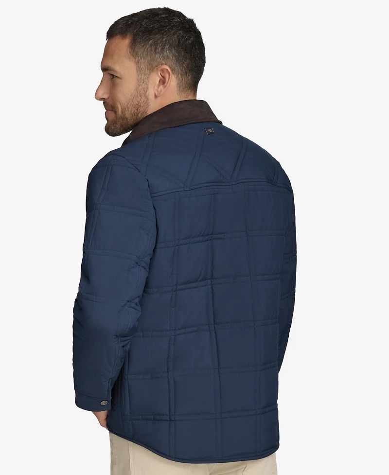 Marc New York Men's Brockman Quilted Shirt Jacket
