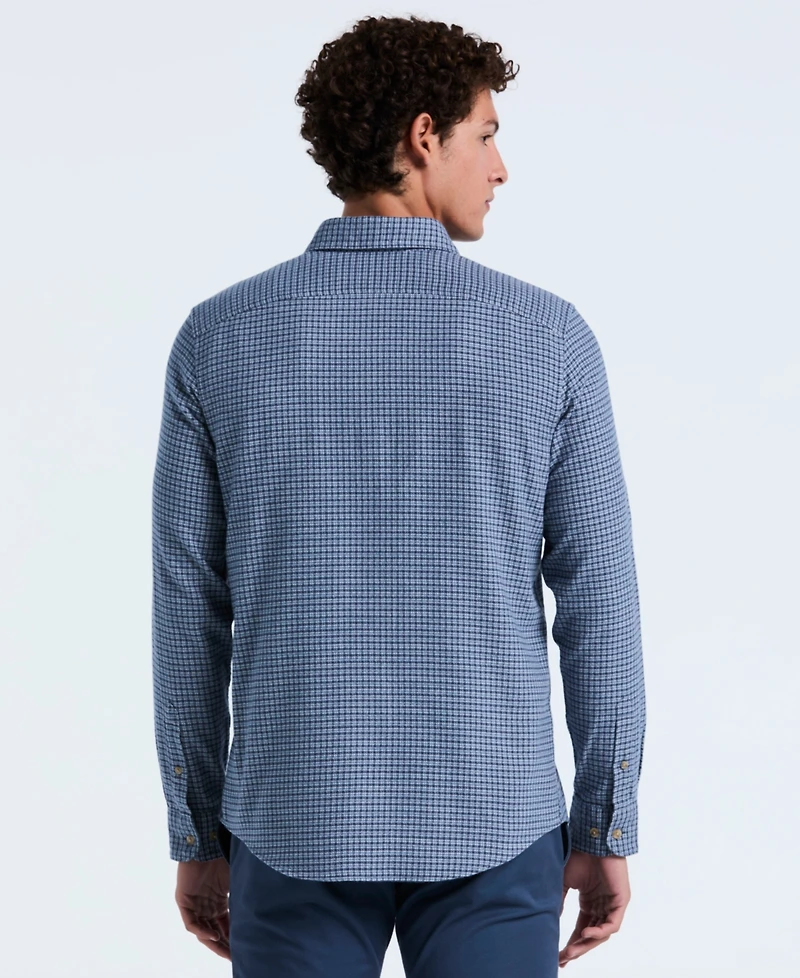 Original Penguin Men's Denim Slim Fit Long Sleeves Shirt