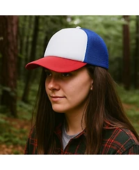 Stranger Things Men's In World Dustin Cosplay Trucker Hat