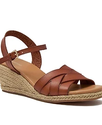 Lands' End Women's Espadrille Wedge Sandals