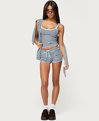 Edikted Women's Lillian Striped Knit Tank Top