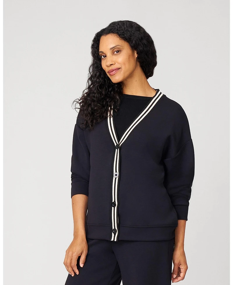 Cable & Gauge Women's Yummy Modal Relaxed Cardigan