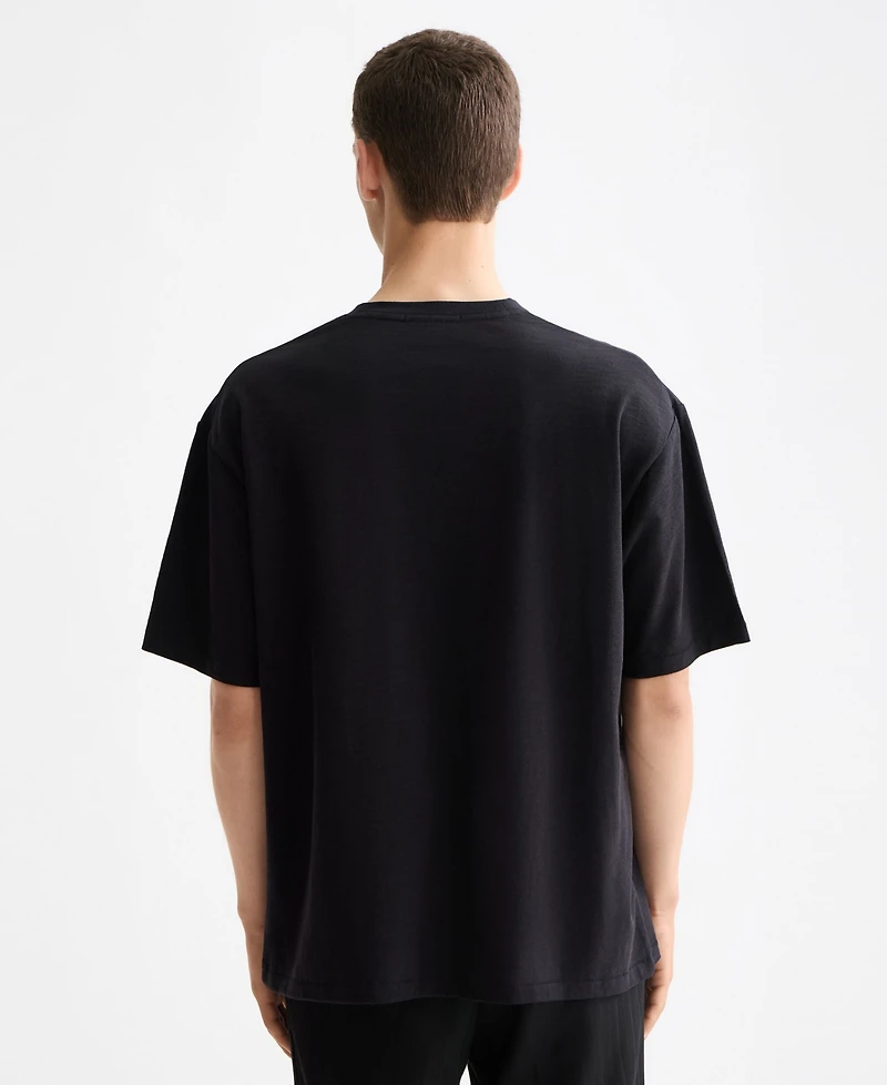 Scotch & Soda Men's Loose Fit Applique T-Shirt