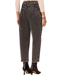 Democracy Women's Sky Rise Barrel Wide Leg Jeans