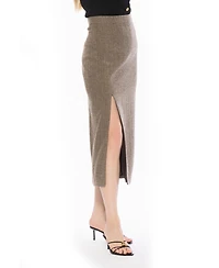 Alexia Admor Women's Onyx Tweed Skirt