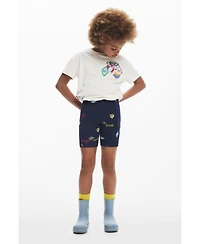 Desigual Girls's Collage cycling leggings