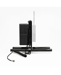 Core Swx 15mm Rail Mount Cheese Plate with V-Mount Battery Plate and 10" 2-Pin Coil Cable for Blackmagic Pocket 4K & 6K