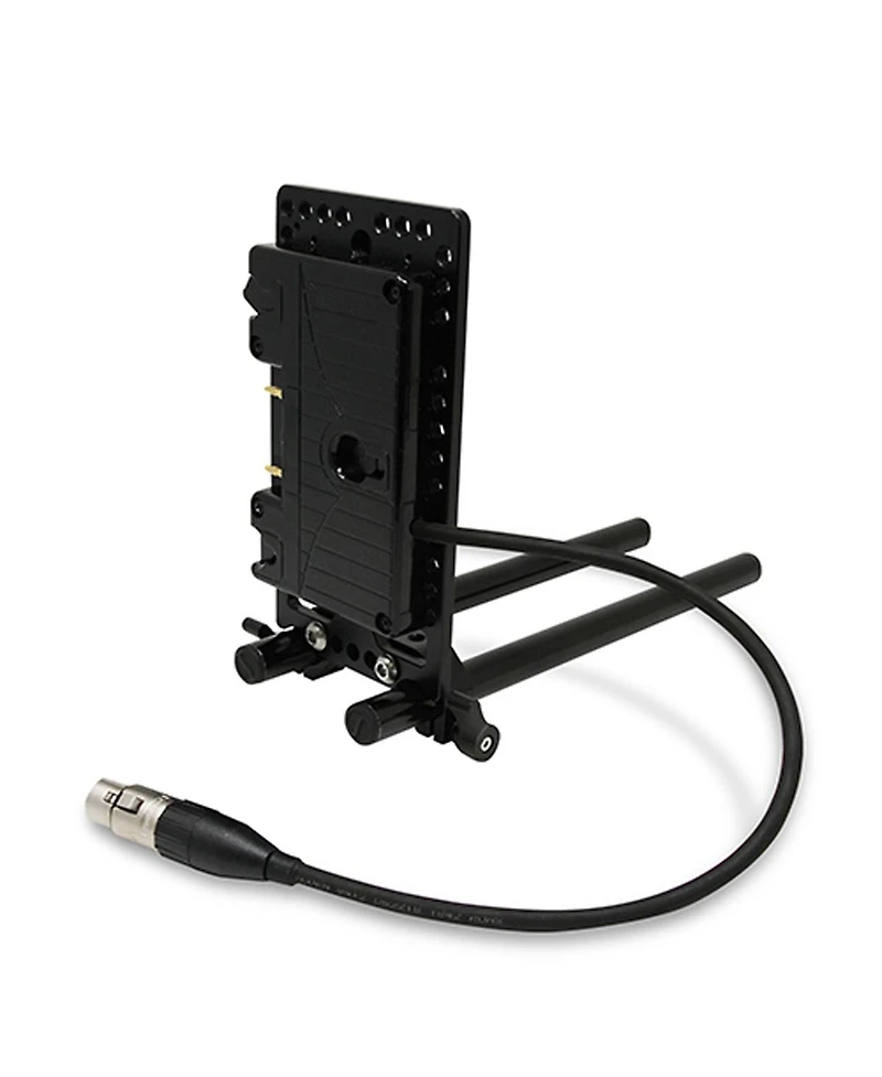 Core Swx Gold Mount Battery Plate with Cheese Plate, 15mm Lws Rod Clamp & 4-Pin Xlr Cable