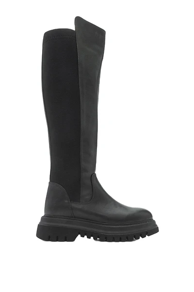 Prologue Shoes Paul Stretch Knee High Boot (Women)
