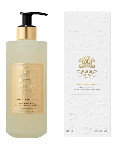 Creed Green Irish Tweed Hand and Body Wash, 10 fl. oz.
