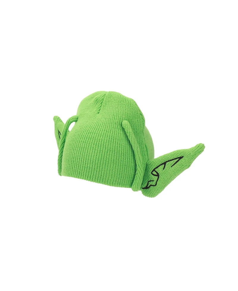 Dragon Ball Z Men's Piccolo Head With Ears And Antennas Knit Beanie