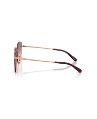 Coach Women's Square Sunglasses, CBZ51 HC7184D