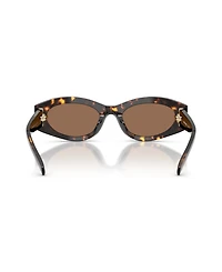 Tory Burch Women's Oval Sunglasses
