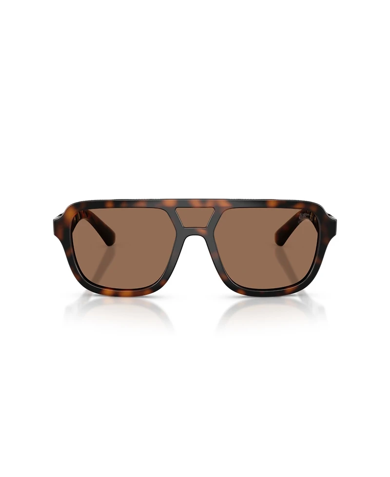 Burberry Men's Pilot Sunglasses