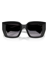 Miu Women's Square Sunglasses
