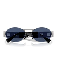 Versace Men's Oval Sunglasses, VE2264