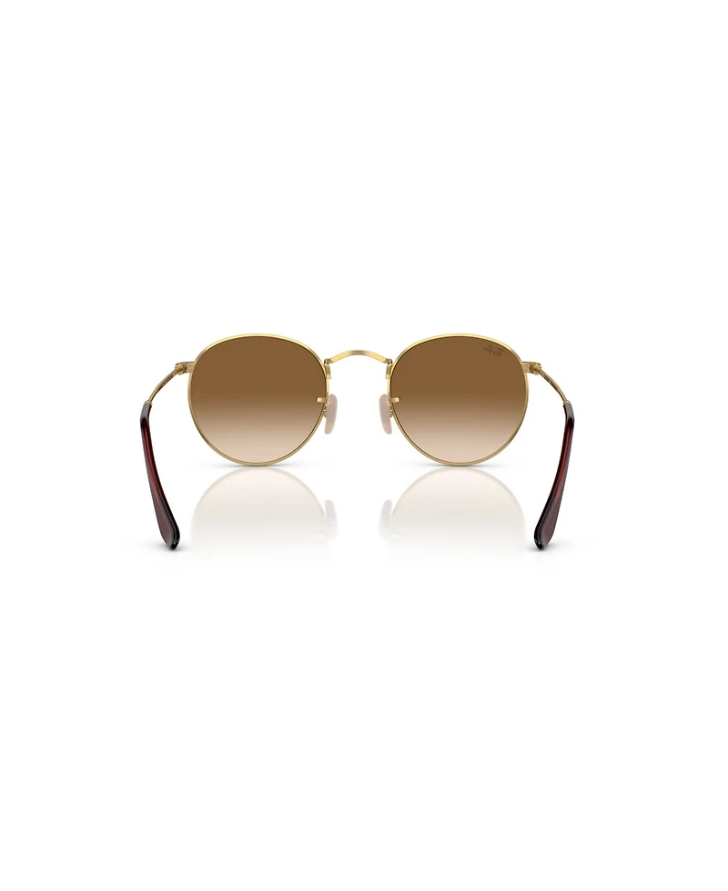 Ray-Ban Unisex Round Sunglasses, Metal RB3447