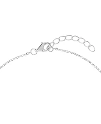 Macy's Cubic Zirconia Flower Beaded Anklet (0.14 ct. t.w.) in 14kK Gold Over Sterling Silver (also in Sterling Silver)