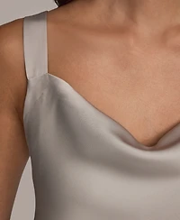 Donna Karan New York Women's Silk Cowl Neck Sleeveless Camisole Top