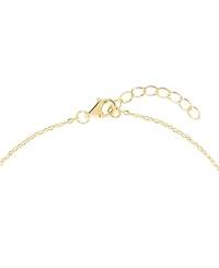 Macy's Cubic Zirconia Princess Station Anklet (1.5 ct. t.w.) Sterling Silver (also 14K Gold Over Silver)