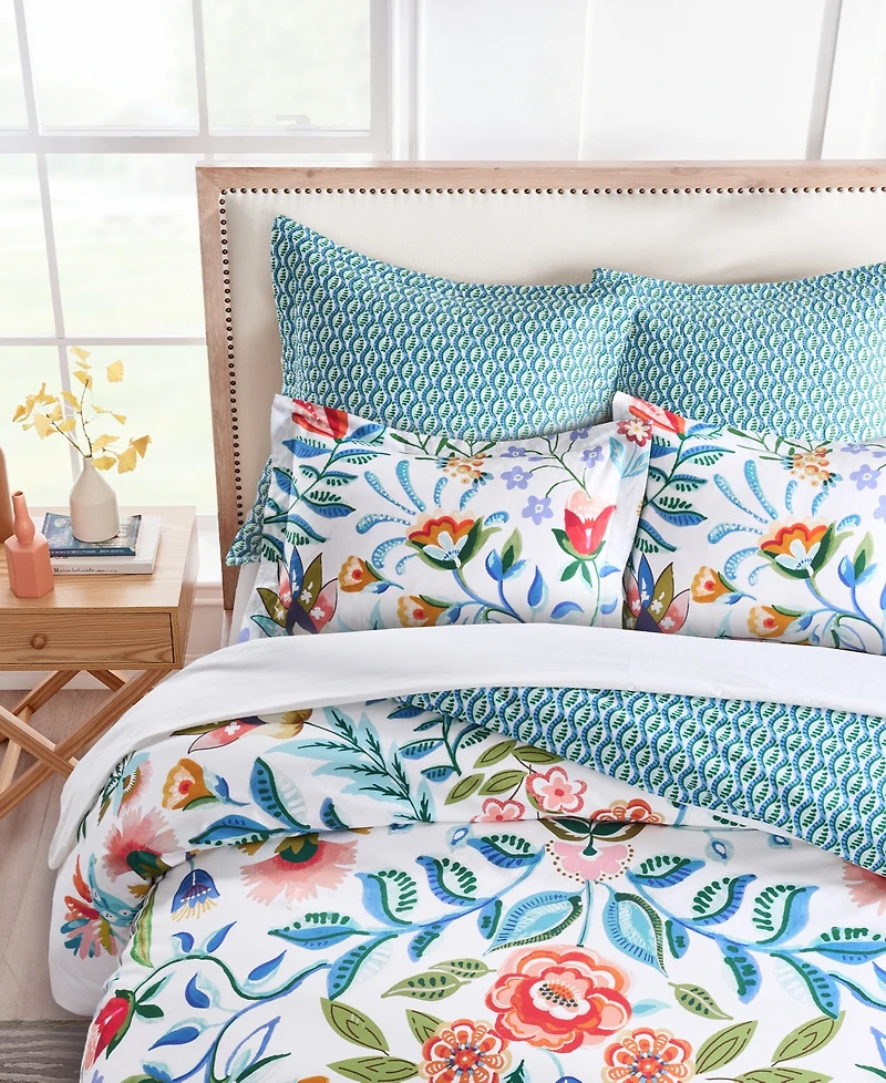Levtex Home Danika Reversible 3-Pc. Duvet Cover Set